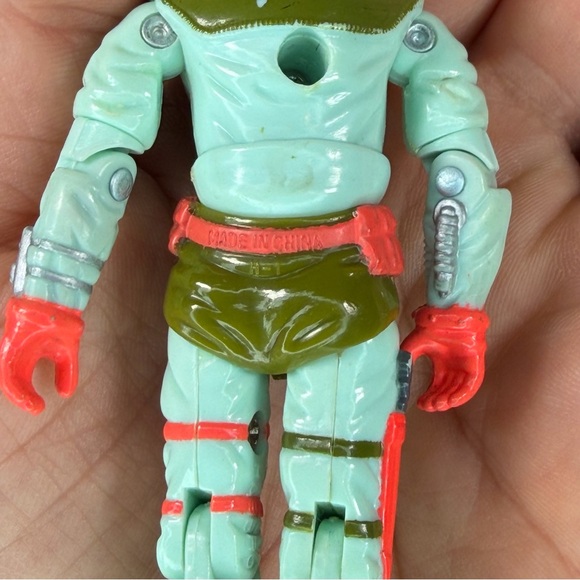 Vintage G.I. Joe Deep Six V2 3.75" Action Figure Hasbro ARAH w/ Helmet - Picture 6 of 6